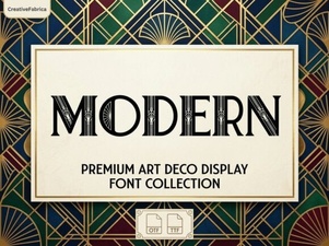 Modern Font Design for Creative Projects and Websites
