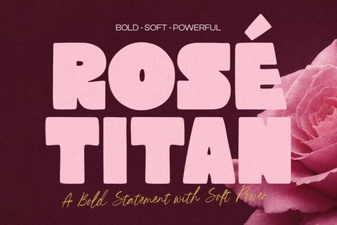 Rose Titan Font: Elegance in Modern Typography