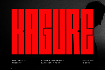 Kagure Font: a Designer's Guide to Creative Type