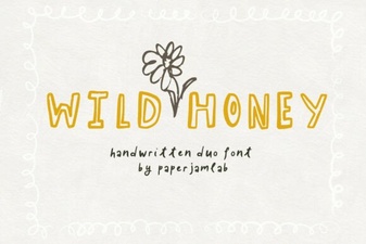 Creative Projects with the Wild Honey Font