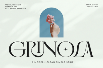 Grinola Font: Free Script Font for Creative Projects