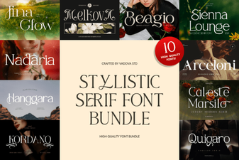 Masterful Projects with Stylistic Serif Fonts